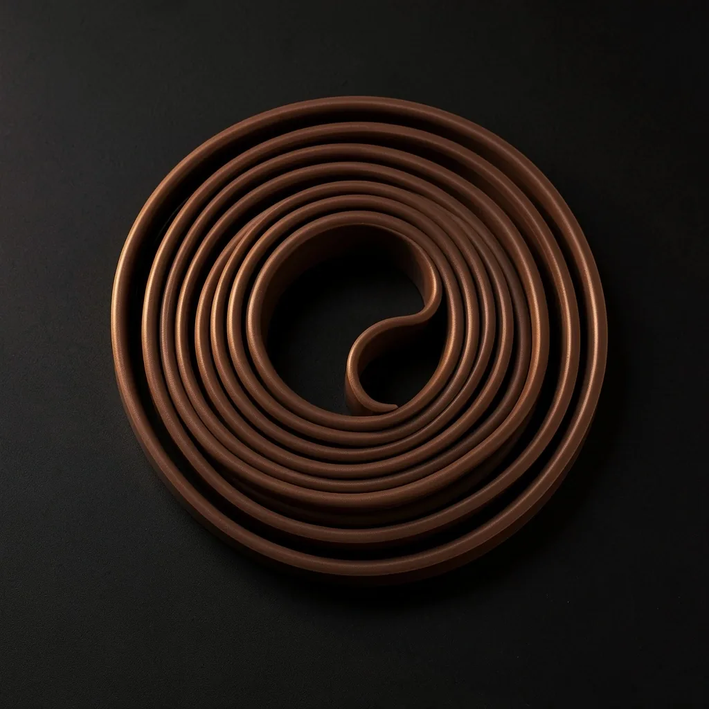 Resistance bands in earth tones